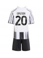 Juventus Lois Openda #20 Replika Hemmakläder Barn 2025-26 Kortärmad (+ byxor)